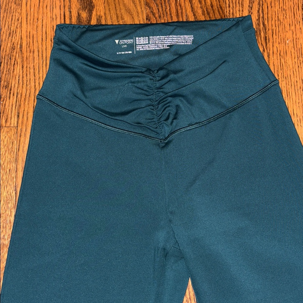 Victoria's Secret On Point Live Teal Leggings